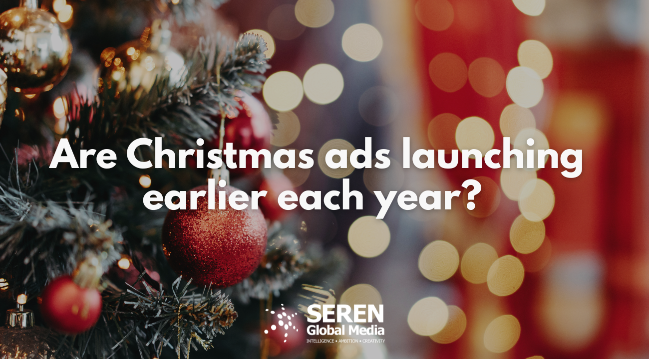 Are Christmas ads launching earlier each year?